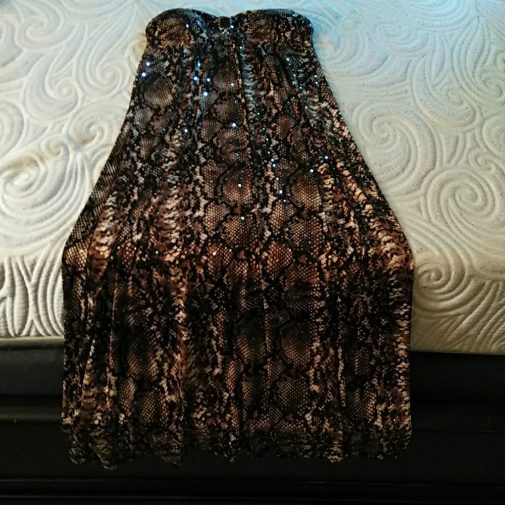 Strapless Dress